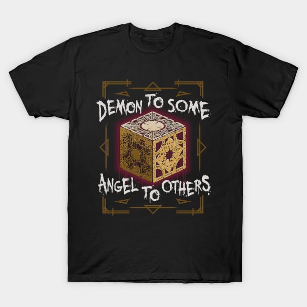 Demon to Some - Hellraiser Puzzle Box - Horror T-Shirt by Nemons